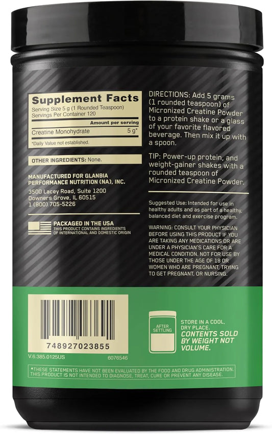 Creatine Monohydrate Powder