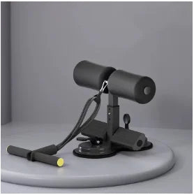 Suction Cup Sit-Up Assist Device, Abdominal Workout Trainer for Home Gym, Portable Abs Exercise Equipment with Non-Slip Base, Pe